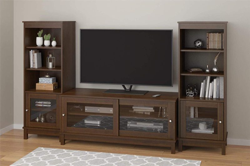 Nathan James 79902 Tora TV Stand Media Wooden Console Oak Finished Drawers - Зображення 2