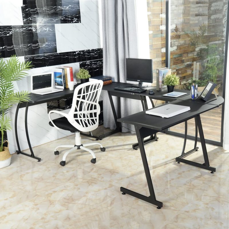 Writing Computer Desk Modern Simple Study Desk Industrial Style - Зображення 2