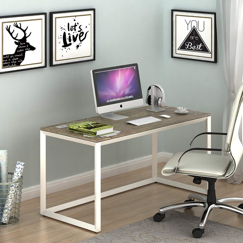 Triangle-Leg Home Office Computer Desk