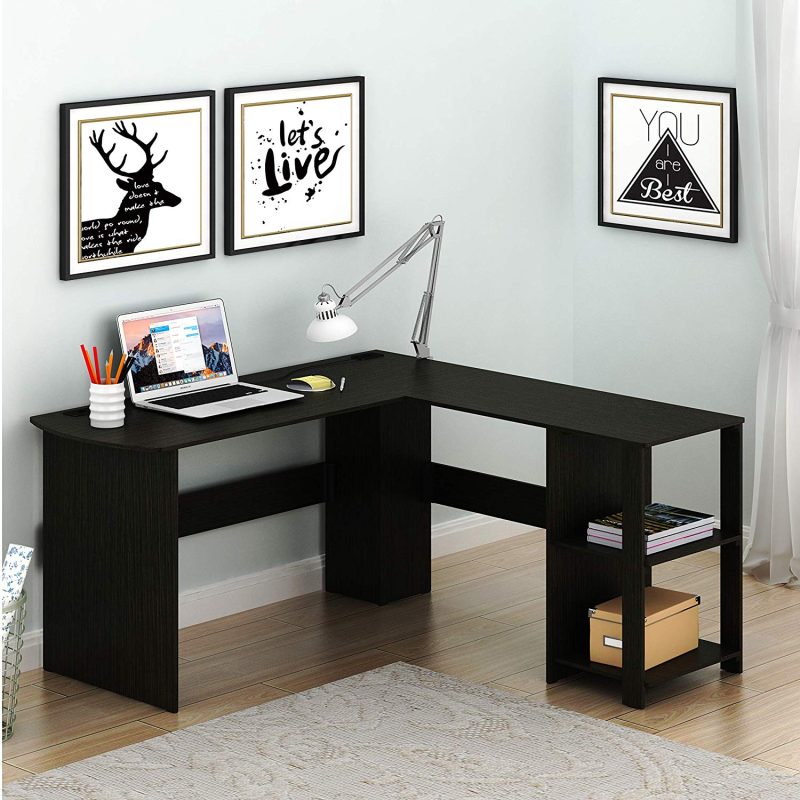 Writing Computer Desk Modern Simple Study Desk Industrial Style - Зображення 3