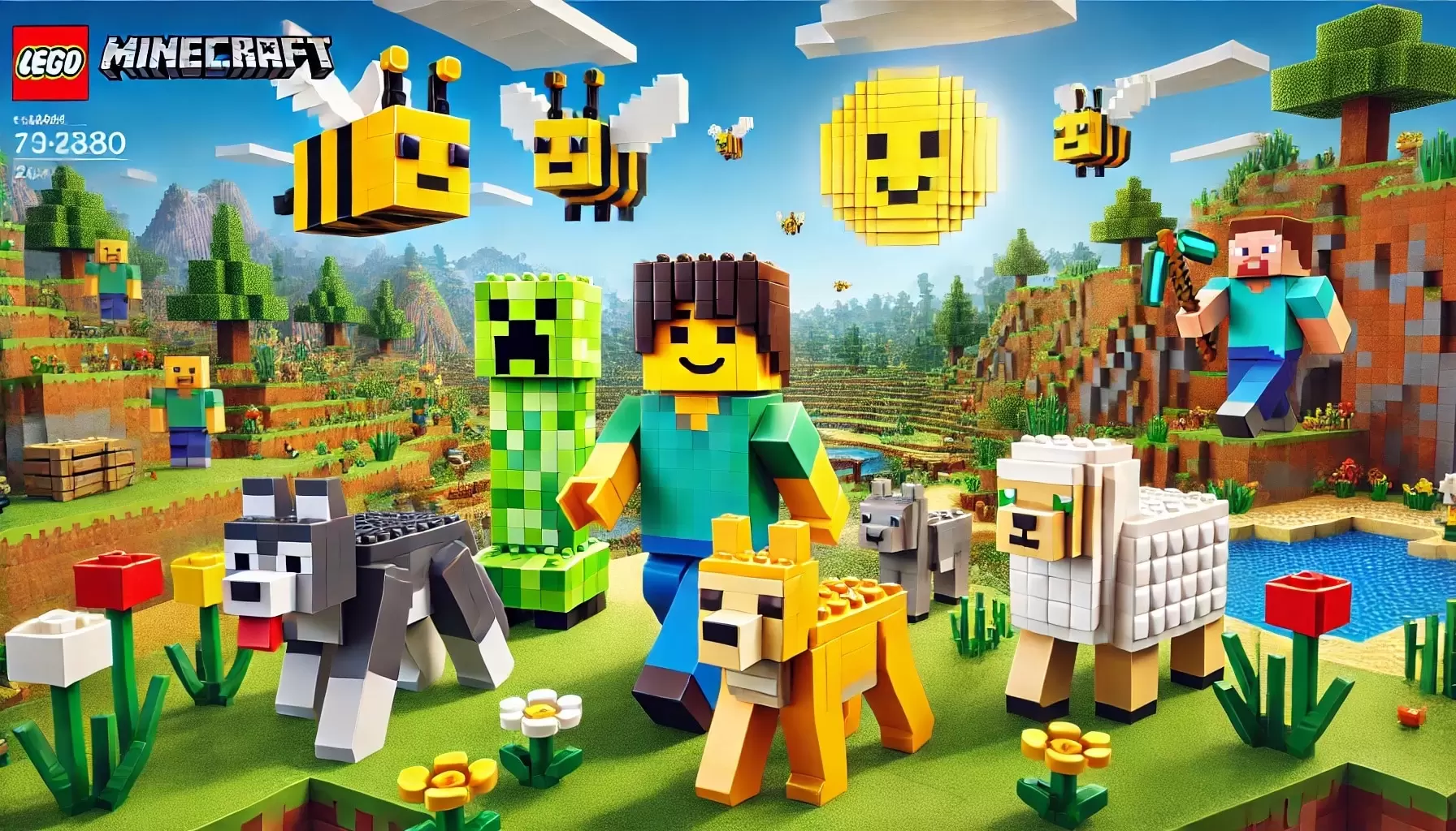 Майнкрафт кріпер 8-p.top lego style