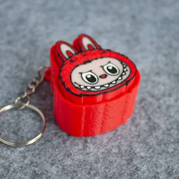 Брелок Лабубу кликер