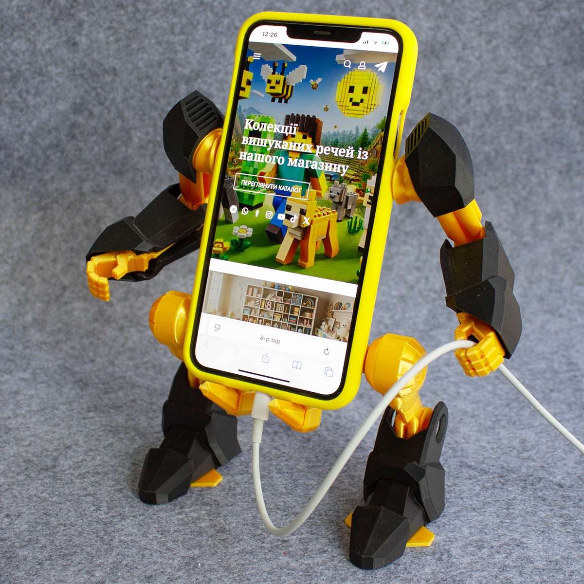 Підставка для телефону мобільний екзо-костюм - Зображення 2